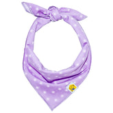 Lovely Lavender Sparks Dog Bandana